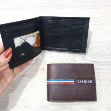 Billetera Hombre Cuero Bifold con Compartimentos