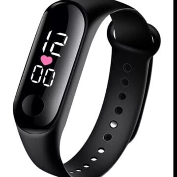 Reloj Led Digital Deportivo Pulsera Negro
