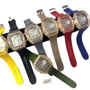 Reloj Digital Deportivo Rectangular Correa Silicona