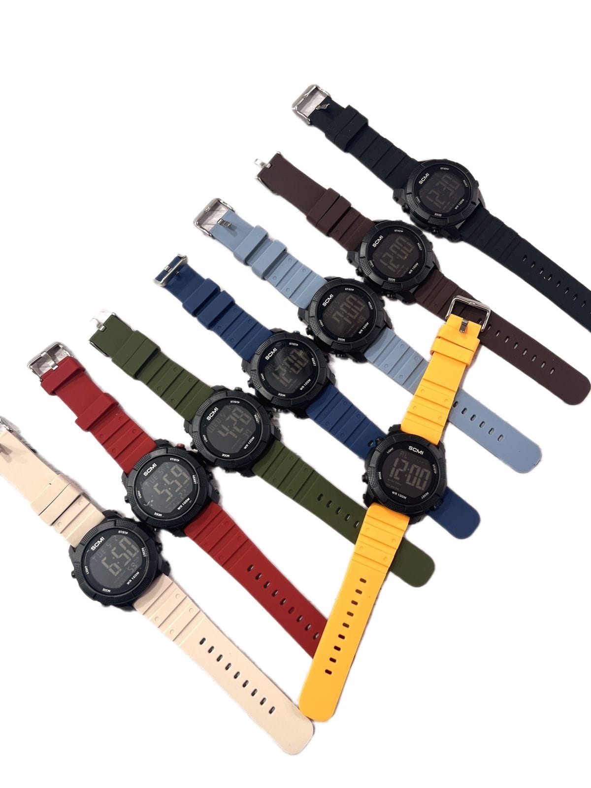 Reloj Digital Deportivo Resistente Correa Silicona