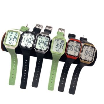 Reloj Digital Deportivo Rectangular con Correa de Goma