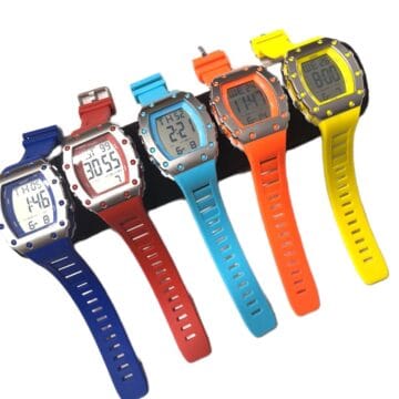 Reloj Digital Deportivo Cuadrado con Correa de Goma