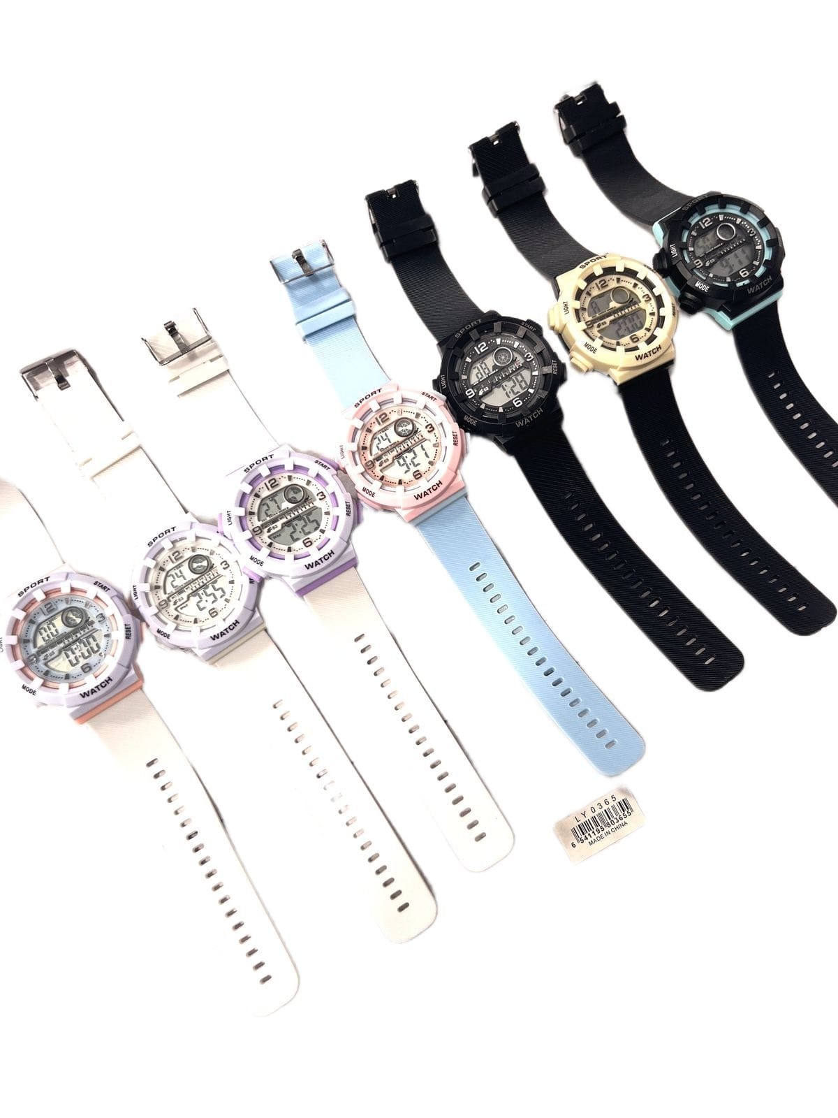 Reloj Digital Deportivo con Correa de Goma Ajustable