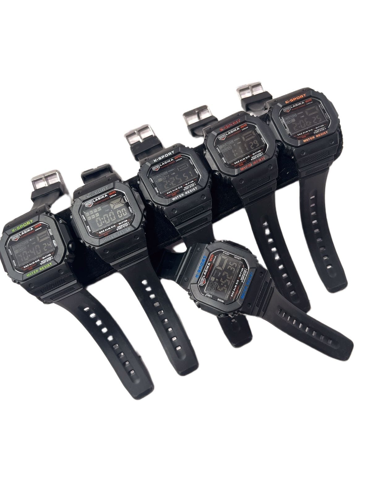 Reloj Digital Deportivo Resistente al Agua Cuadrado