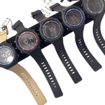 Reloj Digital Deportivo con Pantalla LCD y Correa de Goma