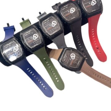Reloj Digital Deportivo Resistente con Correa de Silicona