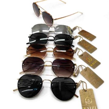 Alternative view of Anteojos de sol aviador unisex metalizados