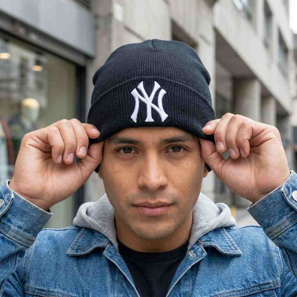 Gorros de Lana Bordados - Imagen 3