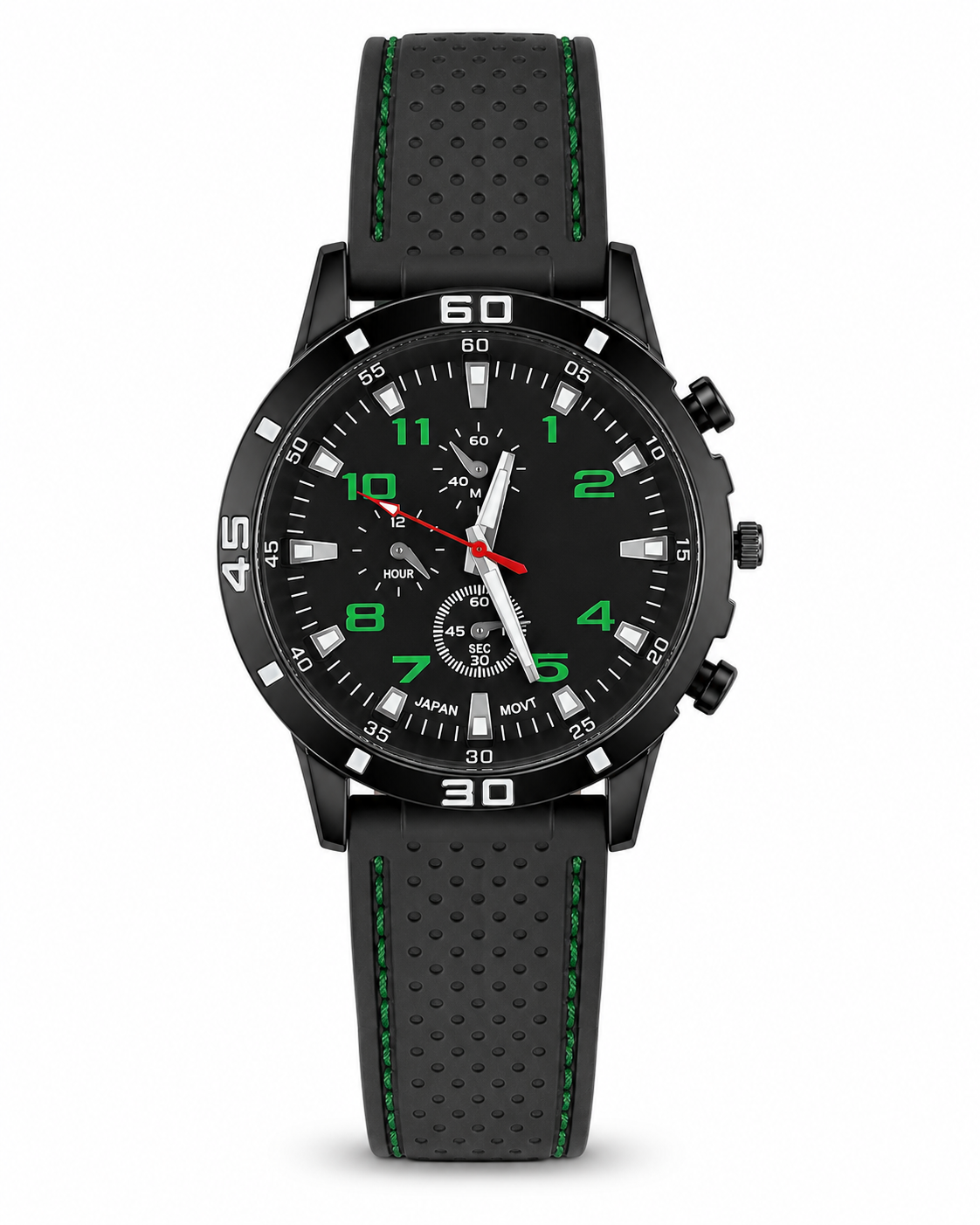 Reloj con malla de silicona - Imagen 4