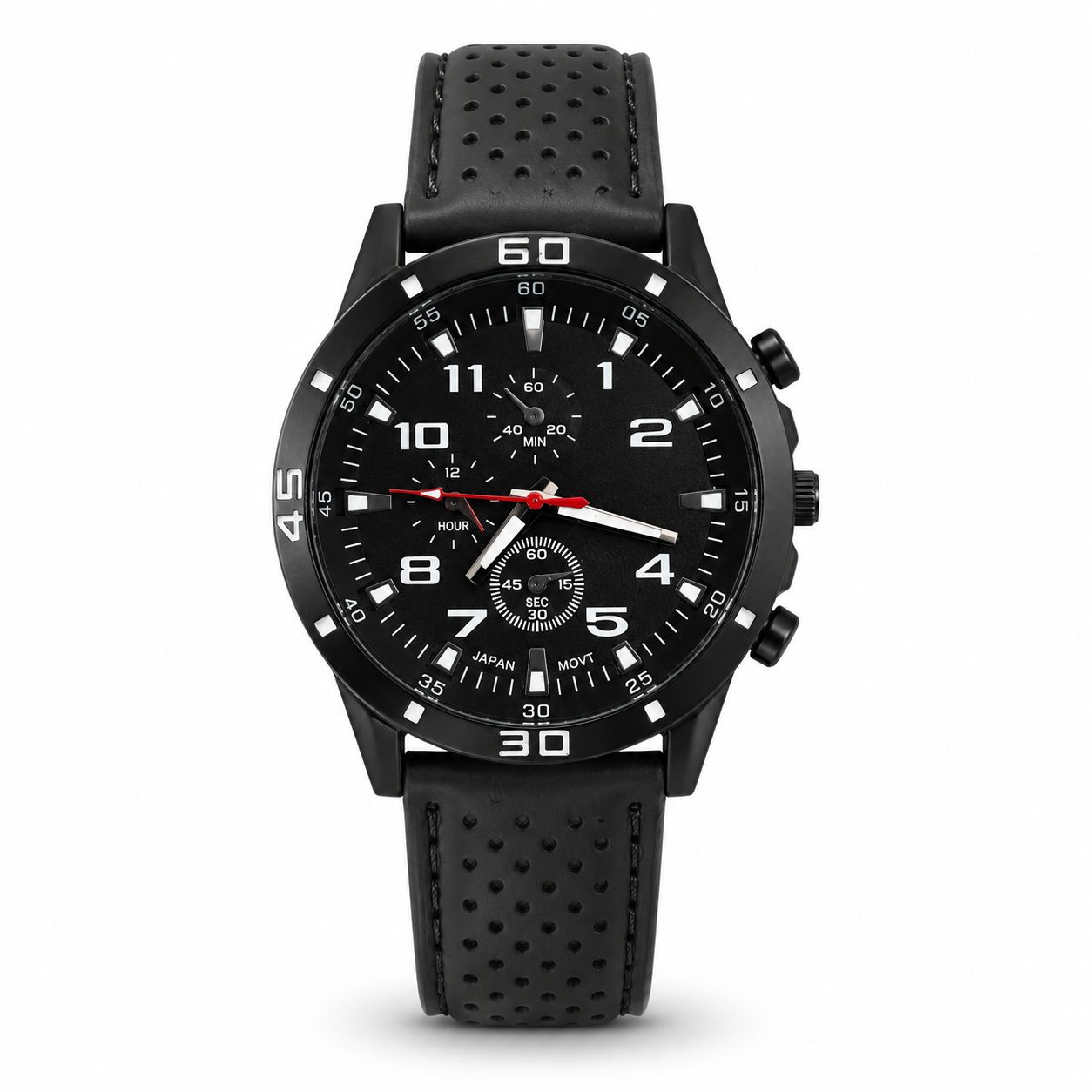 Reloj con malla de silicona
