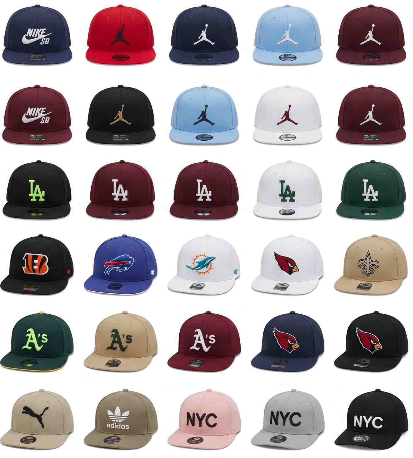 gorras cerradas