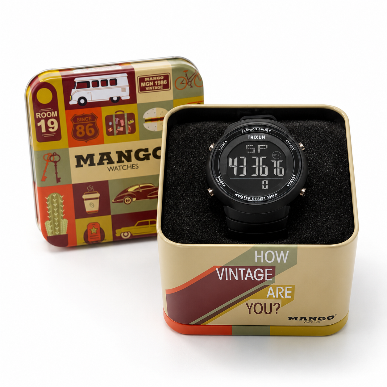 Estuche Lata Reloj