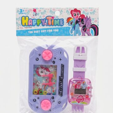 juego de agua con aros