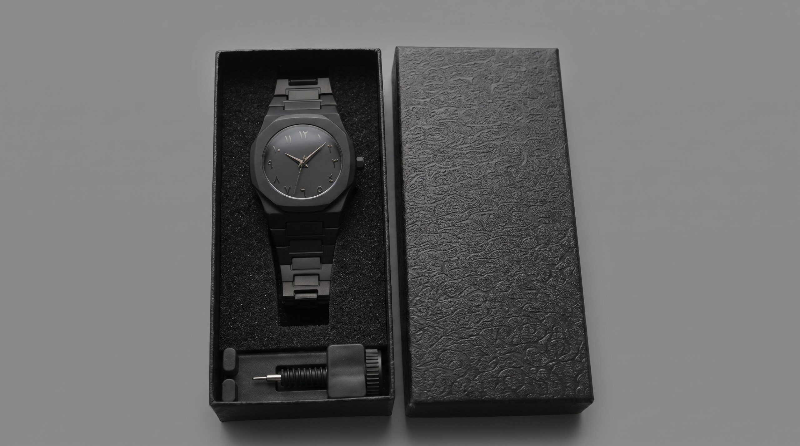 Reloj Árabe con Estuche + Kit Removedor de Eslabones - Imagen 2