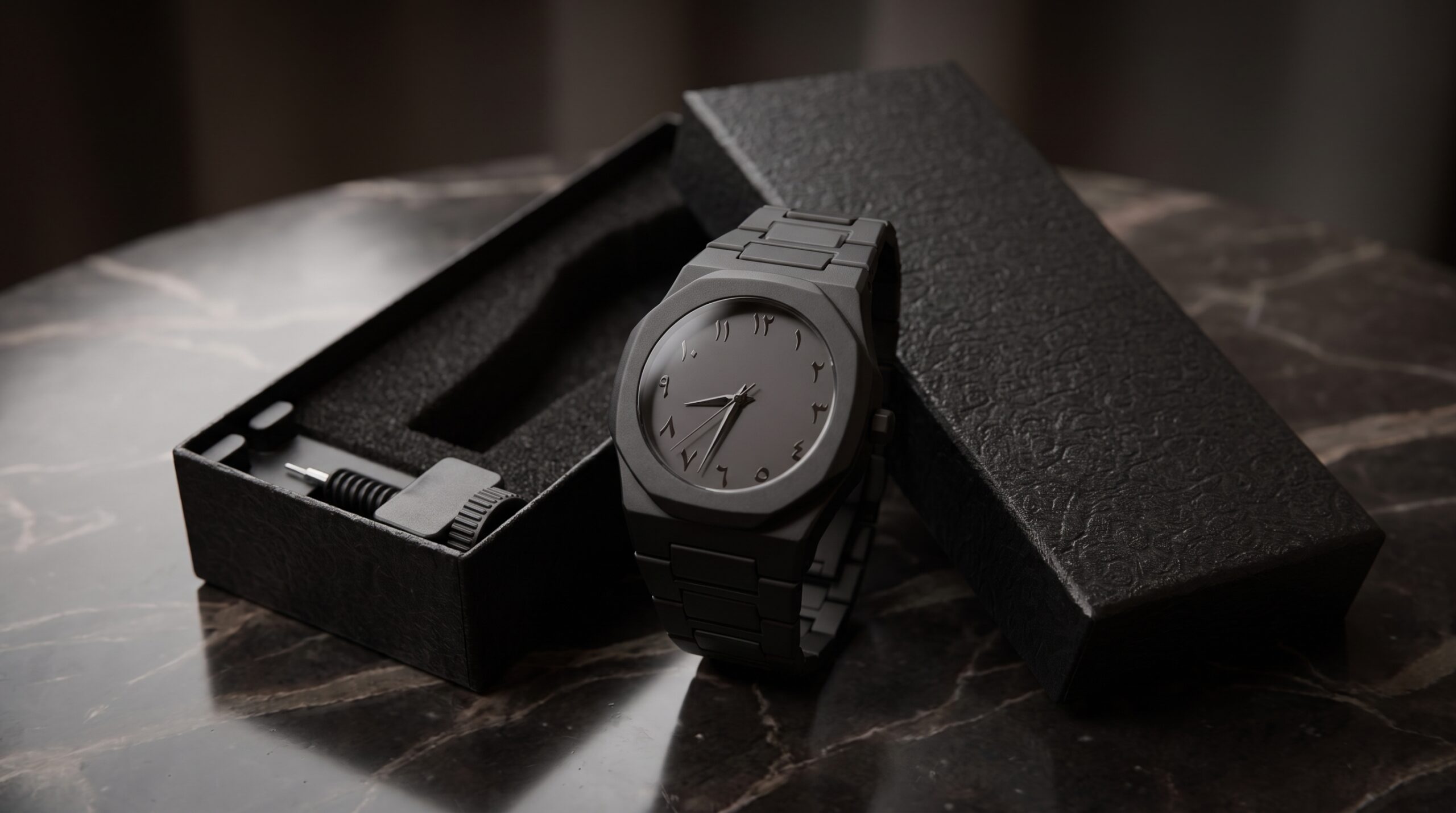 Reloj Árabe con Estuche + Kit Removedor de Eslabones