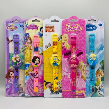 Relojes infantiles 3D con modelos surtidos