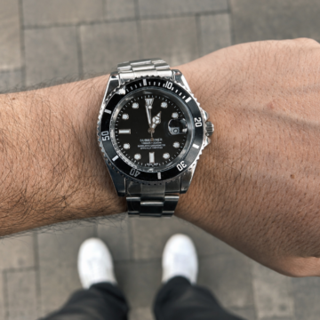 Reloj Bisel Malla Metálica visto de frente