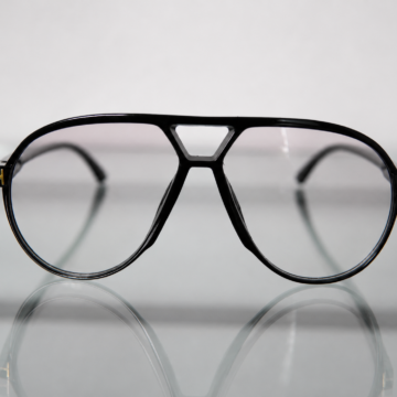 Alternative view of Anteojos Aviador Negros Unisex