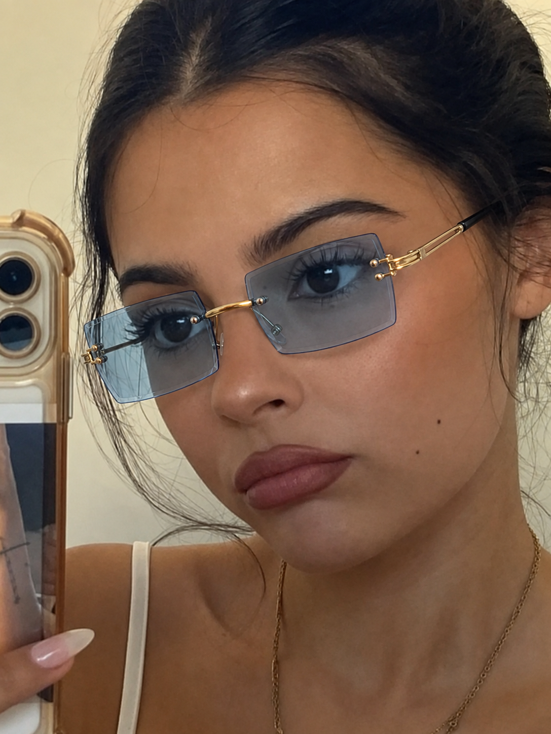 anteojos rimless